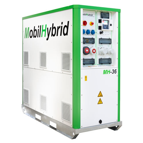 Ondulador UPS híbrido - MH36 - MobilHybrid by PV4Life GmbH - trifásico / AC / con pantalla LCD