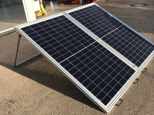 Central solar 0 - 50 kW - MKPV670 - MobilHybrid by PV4Life GmbH