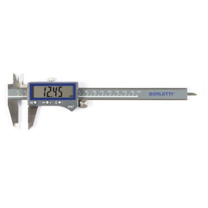 Pie de rey digital - CEBW150 - Borletti - de acero inoxidable / Bluetooth