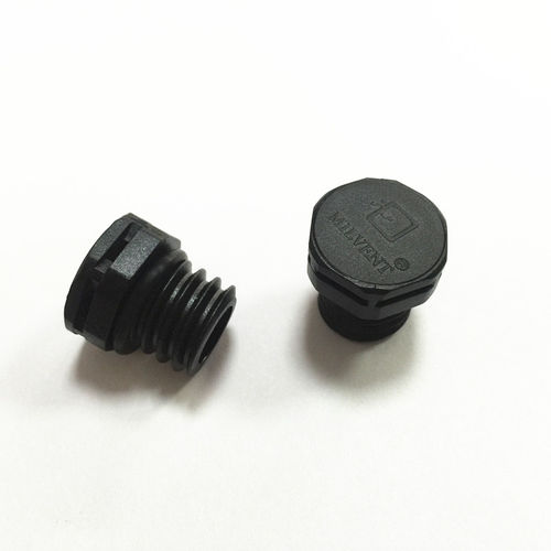 Capuchón de extremo sin rosca - NPT1/4 - Shenzhen Milvent Technology Co.,Ltd - cilíndrico / de plástico / de protección