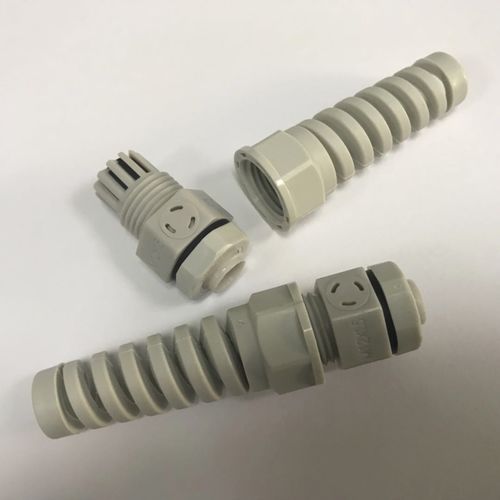 Prensaestopas de PA - MIV-CA12(BENDING) - Shenzhen Milvent Technology Co.,Ltd - IP68 / de seguridad aumentada / antitracción