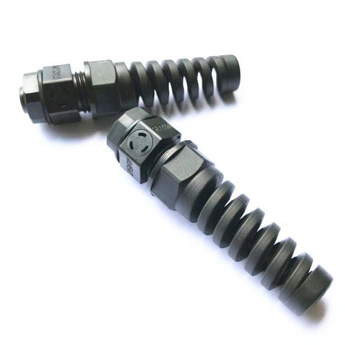 Prensaestopas de PA - MIV-CA12B(BENDING) - Shenzhen Milvent Technology Co.,Ltd - IP68 / de seguridad aumentada / antitracción