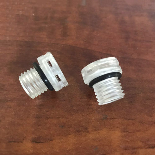 Tapón de respiradero - M12*1.5 - Shenzhen Milvent Technology Co.,Ltd - redondo / roscado / de plástico