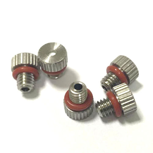 Tapón de respiradero - Shenzhen Milvent Technology Co.,Ltd - redondo / macho / de metal