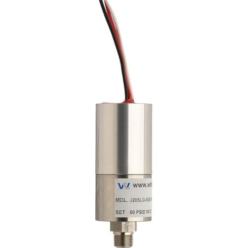 Presostato de membrana - J205LG High Pressure NEMA 4 Switch - Whitman Controls Corporation - roscado / para gas / para líquido
