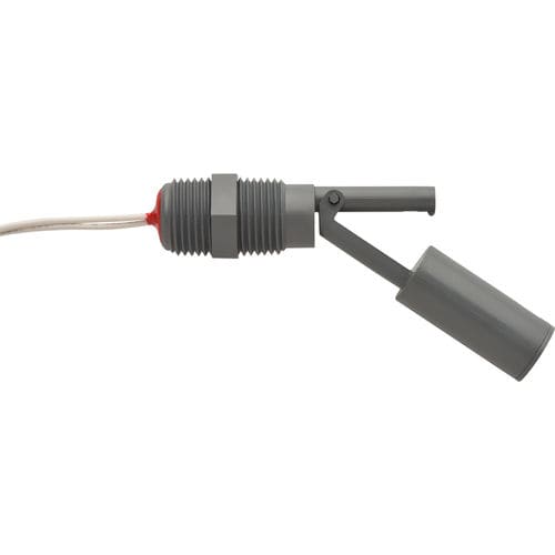 Interruptor de nivel de flotador horizontal - L20-16-S1-16-NO - Whitman Controls Corporation - para agua / de plástico / para montaje lateral