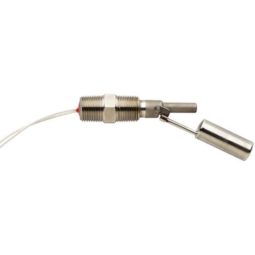 Interruptor de nivel de flotador horizontal - L25-02-S2-02-NO - Whitman Controls Corporation - para agua / de acero inoxidable / para montaje lateral