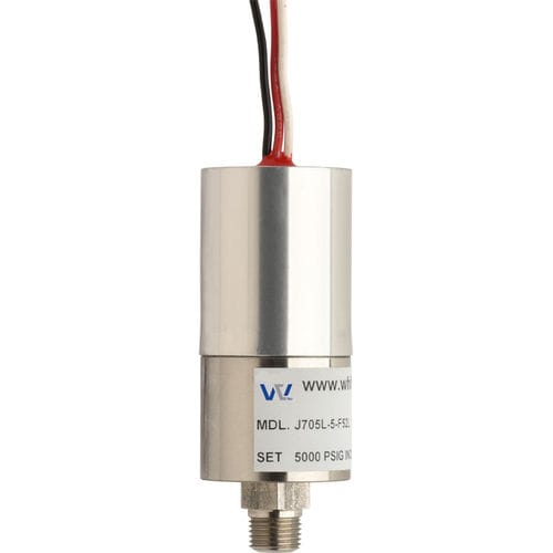 Presostato de pistón - J705L  - Whitman Controls Corporation - para gas / para aceite / para agua