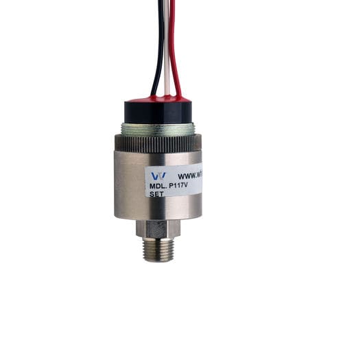 Vacuostato de acero inoxidable - P117V - Whitman Controls Corporation - en miniatura