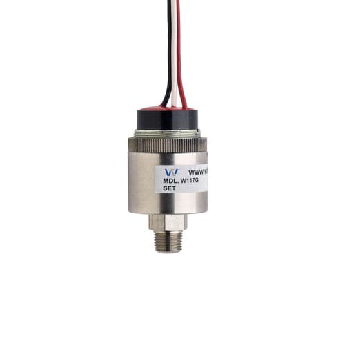 Vacuostato de acero inoxidable - W117V  - Whitman Controls Corporation