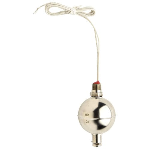 Interruptor de nivel de flotador - L40-02-R1-02-NO - Whitman Controls Corporation - para agua / de acero inoxidable / vertical