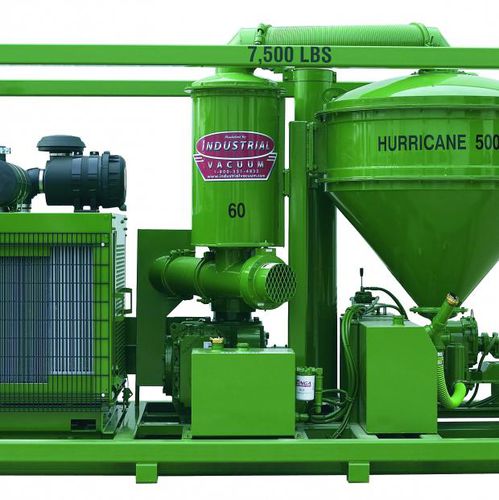 Aspirador industrial - HURRICANE 500LQ - Vactagon LLC - en seco / para materiales húmedos / con motor diésel
