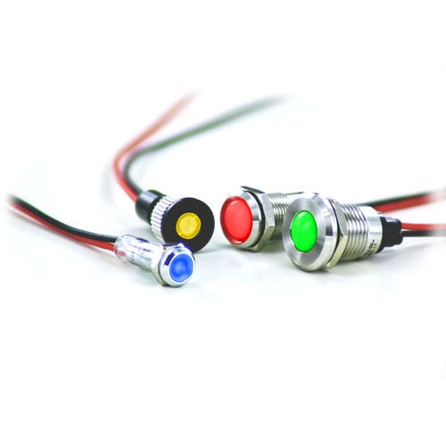 Indicador luminoso resistente al agua - SOIN_F Series - TactHill by Kynoppe - permanente / LED / roscado