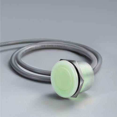 Botón pulsador piezoeléctrico - BPSI Series - TactHill by Kynoppe - IP69K / IP68 / con luz LED