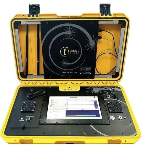 Sistema de supervisión de temperatura - FEBUS D series - Novatest - de tensión / acústico / de deformación