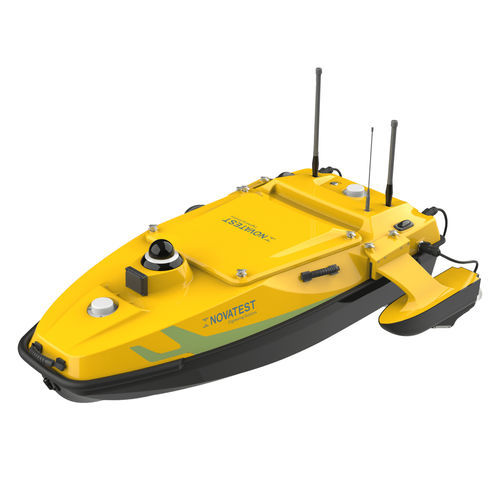 Dron acuático para cartografía topográfica submarina - HydroBoat 1500 - Novatest
