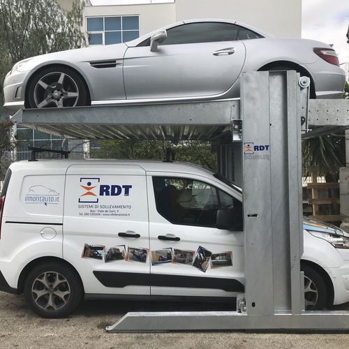 Plataforma para coches inclinada - DOUBLER - RDT Elevazione - 2 niveles