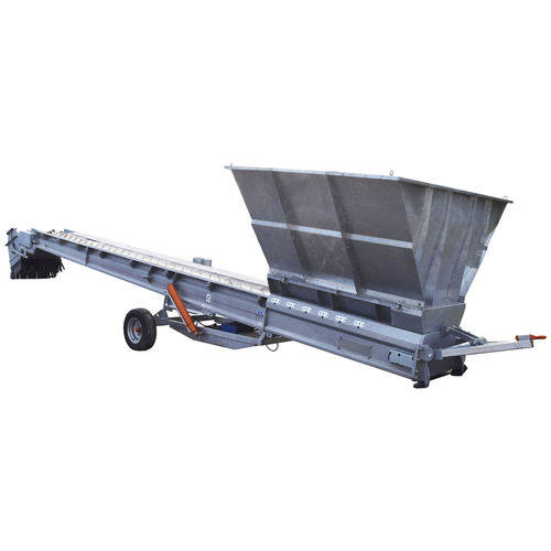Transportador de banda - type_10 - SAUTEC - con inclinación ajustable / reclinable / de manipulación