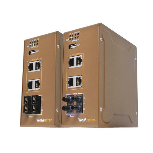 Conmutador Ethernet administrable - DS306 series - WoMaster - 6 puertos / de nivel 2 / Gigabit Ethernet