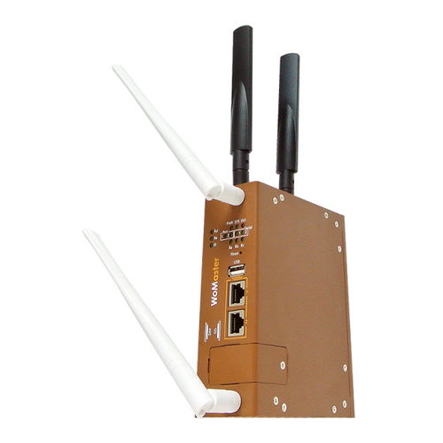 Pasarela LoRaWAN - WR322GR EC LTE LORAWAN series - WoMaster - de comunicación / de seguridad / IoT