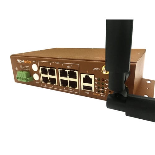 Pasarela de seguridad - WR319-LTE - WoMaster - industrial / IoT / WAN