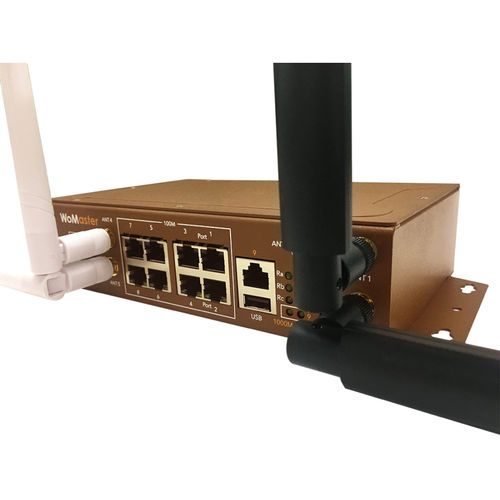 Router celular - WR329-WLAN-LTE - WoMaster - inalámbrico / RS232 / Ethernet