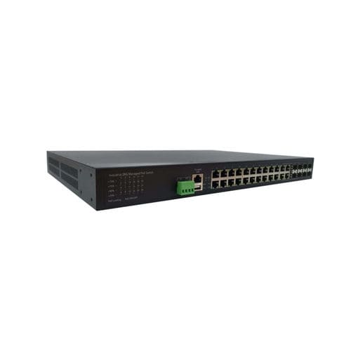 Conmutador Ethernet administrable - RP628 series - WoMaster - 28 puertos / de nivel 3 / estándar