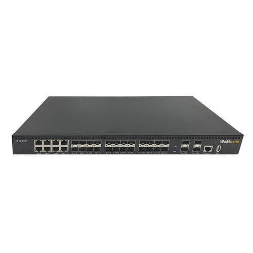 Conmutador Ethernet administrable -  IRS628XG-8GC16GF4XGF - WoMaster - 28 puertos / Gigabit Ethernet / de nivel 3