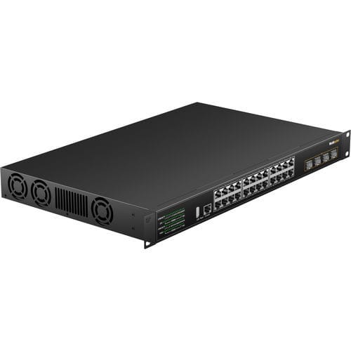Conmutador Ethernet administrable - IRP628XG-24GP4XGF - WoMaster - 28 puertos / Gigabit Ethernet / de nivel 3