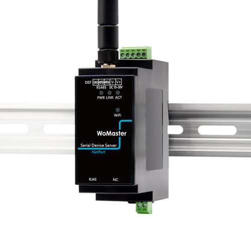 Servidor de periférico Modbus -  NPS6131A  - WoMaster - RS-485 / LAN / Modbus RTU