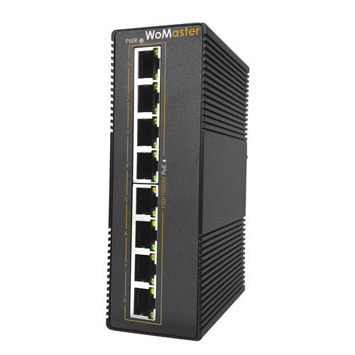 Conmutador Ethernet no administrable - IDP208G-8GP - WoMaster - 8 puertos / Gigabit Ethernet / LAN