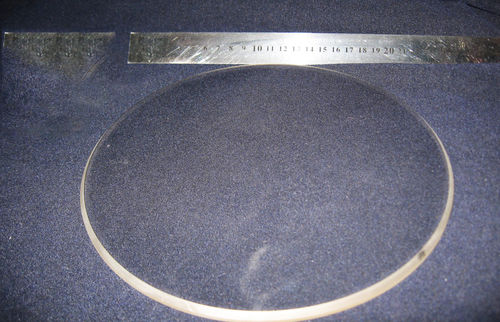 Ventana óptica de grandes dimensiones - ARD Optics - redonda / de zafiro