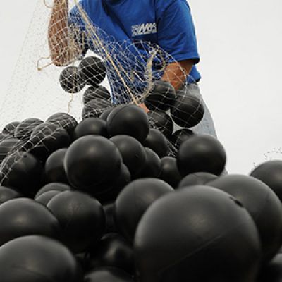 Cubierta de cuba de almacenamiento flotante - Armor Ball® - AWTT - modulable / de plástico / resistente a los UV