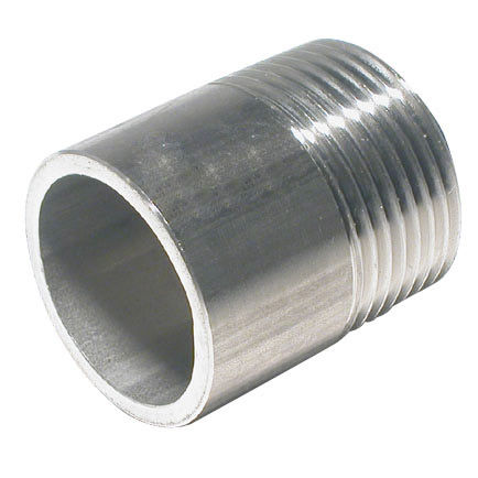 Empalme de acero inoxidable - Intertubi - roscado / soldado / recto