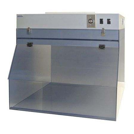 Cabina de flujo laminar vertical - 1000-7-H - Cleatech LLC - portátil