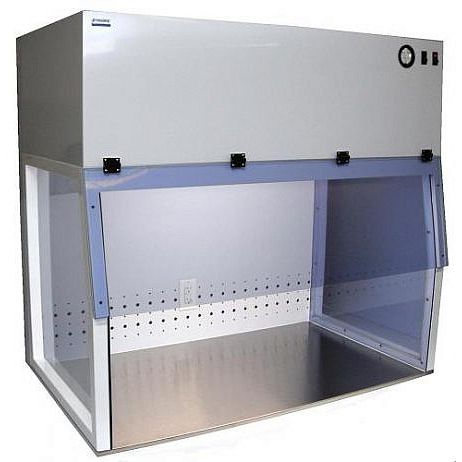 Cabina de flujo laminar vertical - 1000-2-B - Cleatech LLC - de acero inoxidable