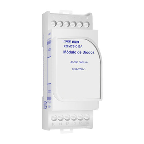 Módulo de diodo en riel DIN - 422MCSD10 series - Avel - conmutado