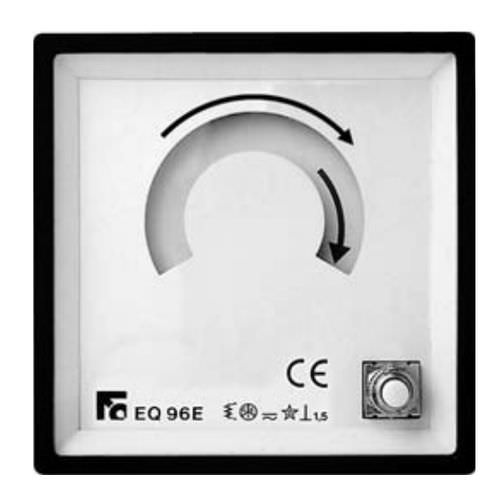 Indicador de secuencia de fases - 40 - 400 Hz | EQ96SE - F.C. Misure - analógico / para montaje sobre panel