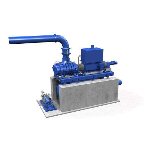 Soplador de gas - GR   - Aerzener Maschinenfabrik GmbH - de turbina / monoetapa / de 2 etapas