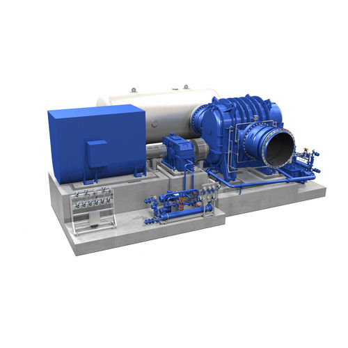 Soplador de gas - GQ - Aerzener Maschinenfabrik GmbH - de pistón rotativo / de 2 etapas / monoetapa
