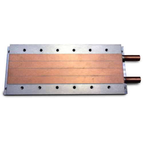 Placa fría con refrigeración por líquido - HT-4P Series - D6 Industries, Inc. - de aluminio