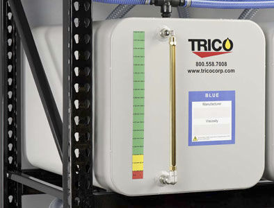 Depósito de almacenaje - Trico - de acero inoxidable / horizontal