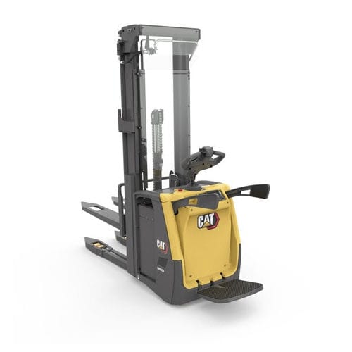 Apiladora con plataforma para el operador - NSV/NSF12-16N3 - Cat Lift Trucks - eléctrica / 24 V / para almacén