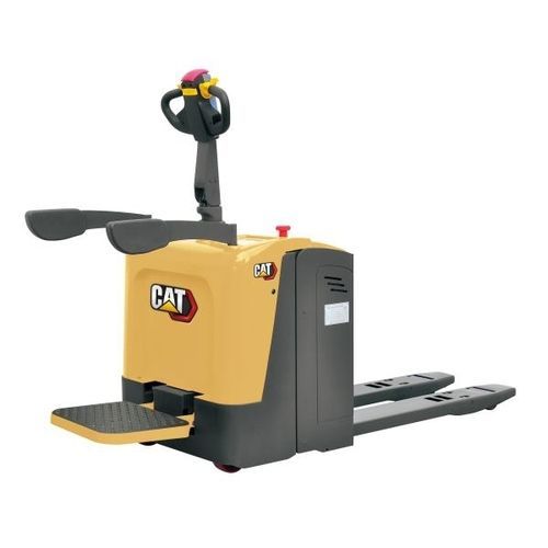 Transpaleta eléctrica - EQ LINE NPV20QL - Cat Lift Trucks - con plataforma para el operador / 24 V / para almacén