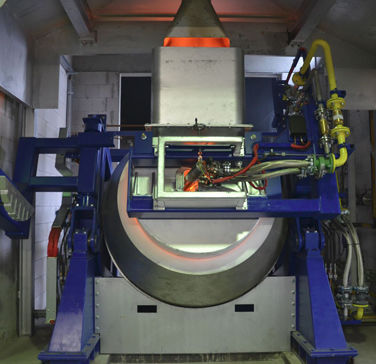 Horno de tipo armario - BARTZ MASCHINENBAU GMBH - giratorio / térmico / eléctrico