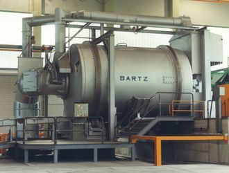 Horno giratorio - BARTZ MASCHINENBAU GMBH - de fusión / de oxidación / de gas