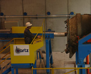 Sistema de limpieza térmico - BARTZ MASCHINENBAU GMBH - para la industria de la fundición / carusel