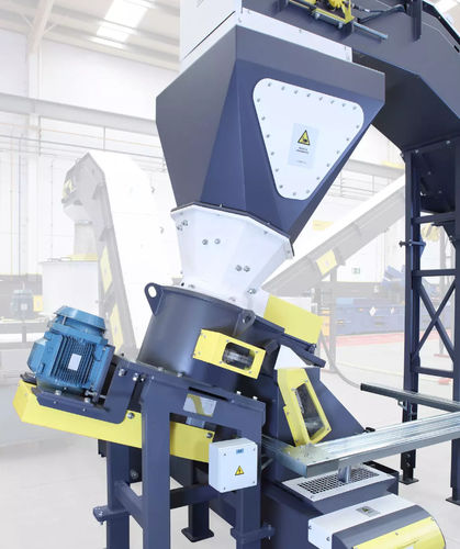 Molino vibratorio para metales - C series - COMETEL S.A. - para virutas / horizontal / vertical