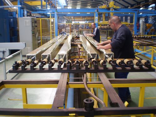 Termolacado para aluminio - EXTRUSIONES DE TOLEDO S.A. - de poliuretano