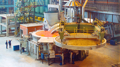 Horno de cámara - GHI HORNOS INDUSTRIALES, S.L. - de fusión / de alta productividad / basculante